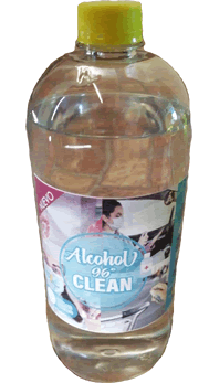 Alcohol 96° Clean - Para limpieza y desinfección Rompesuciedad Arequipa